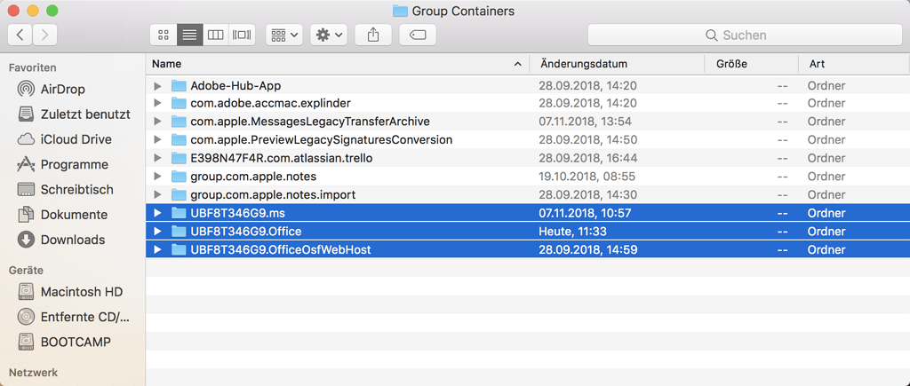 create a new folder in word 2011 for mac